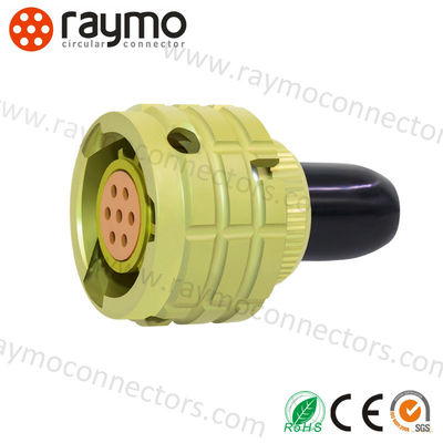 50 Pin Industrial Circular Connectors IP68 Brass Shell Bayonet Connection