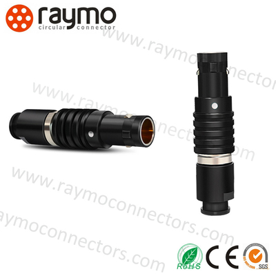 Maneira push pull do conector circular 0B 5 de LEMO FGG.0B.305.KLAD52Z para a câmera de HD