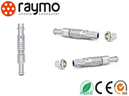 Tomada da aviação de Pin Circular Push Pull Connector do conector 6 de LEMO 00B FGG