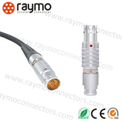Cruz push pull circular Sigal Transfer de Lemo dos conectores do OVO 2B 8pin 10pin de FGG