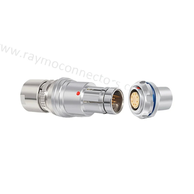 Conector circular à prova d'água de 250 V com 2-24 contatos Temperatura de funcionamento -40°C a 105°C