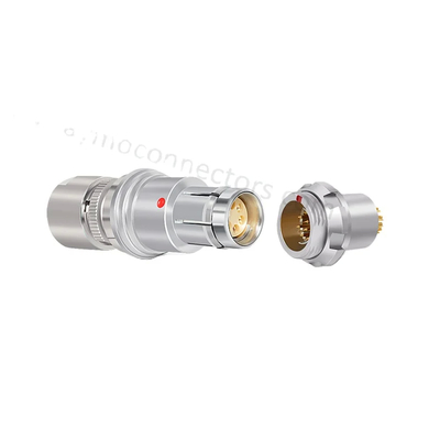 2-24 Contatos Conector circular impermeável Faixa de temperatura de funcionamento -40°C a 105°C