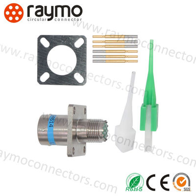 Amphenol MIL-DTL-38999 Série III Conector D38999/26WB05SN Fêmea Plug Cable 5 pin conectores circulares militares
