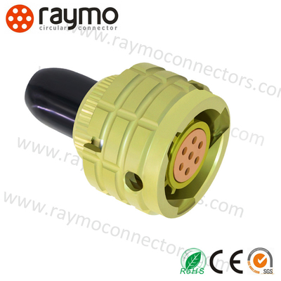 ÓNЦ-БС-1(2) Série Conector Shell Tamanho 10 4 Pin Plug Feminino com Fixação de Cauda (Opcional)