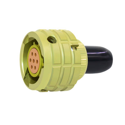 Conectores circulares industriais de 7 pines de tomada masculina