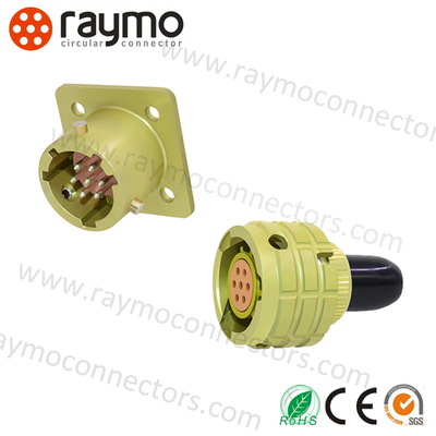 Conector da série OHS Instalação rápida e fácil Conectores circulares militares para circuitos DC e AC