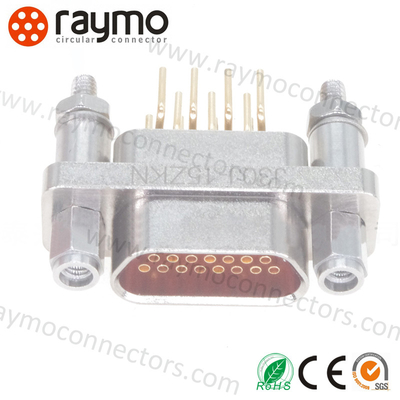 Série J30J Micro-D MIL-Spec EUA MDM Série 25 Pins Conector de energia à prova d'água