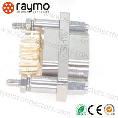 Conector MIL-Spec Série J30J 500VAC 500 Ciclos de Acoplamento