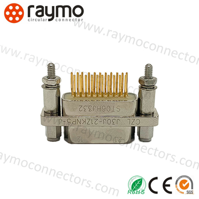 Série J30J Micro-D MIL-Spec 0.1-15 mm2 Área de secção de fio Conector de energia à prova d'água IP67