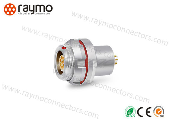 Conectores Circulares Industriais de 4 Polos DBPE 102 A53 130 Design Robusto Resistente a Choques
