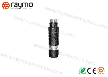 conector impermeável circular dos conectores push pull plásticos de 3way 3pin