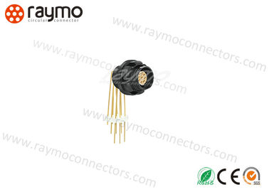 O contato impresso cotovelo do PWB de DBPC fixou o conector circular Fischer compatível do metal impermeável do soquete 102 103 1031 104 105