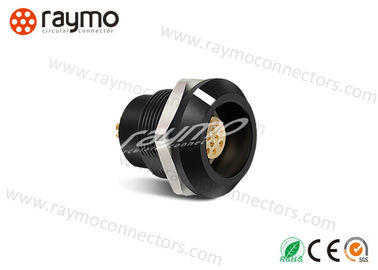 Escudo de bronze push pull impermeável circular do conector IP68 circular