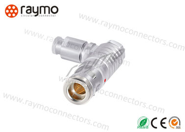 Condutibilidade elétrica alta masculina impermeável masculina de conector fêmea do cotovelo IP68