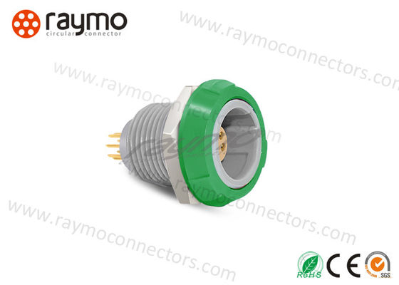 Conector Circular de Empurre e Puxe para Fixação de Porca, Tamanho Compacto, Leve, Carcaça de PC