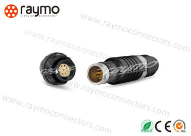 Conector de bronze reto s L série do sinal do AUGE IP50 da tomada