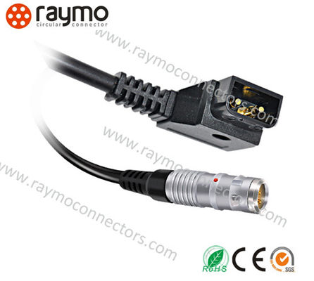 Conectores circulares de plástico, conector de montagem de cabos