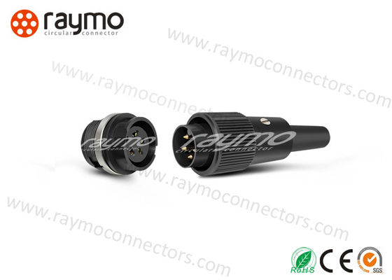 Conector de bloqueio tipo baioneta para equipamentos elétricos, leve, com alto desempenho de vedação