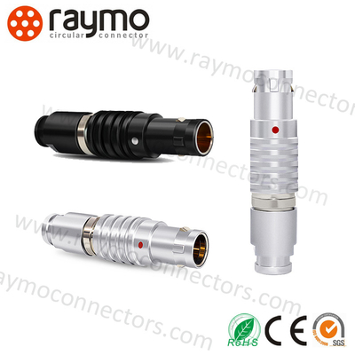 4 terminação de solda de Pin Lemo Push Pull Connector FGG.1B.304.CLAD62Z IP50